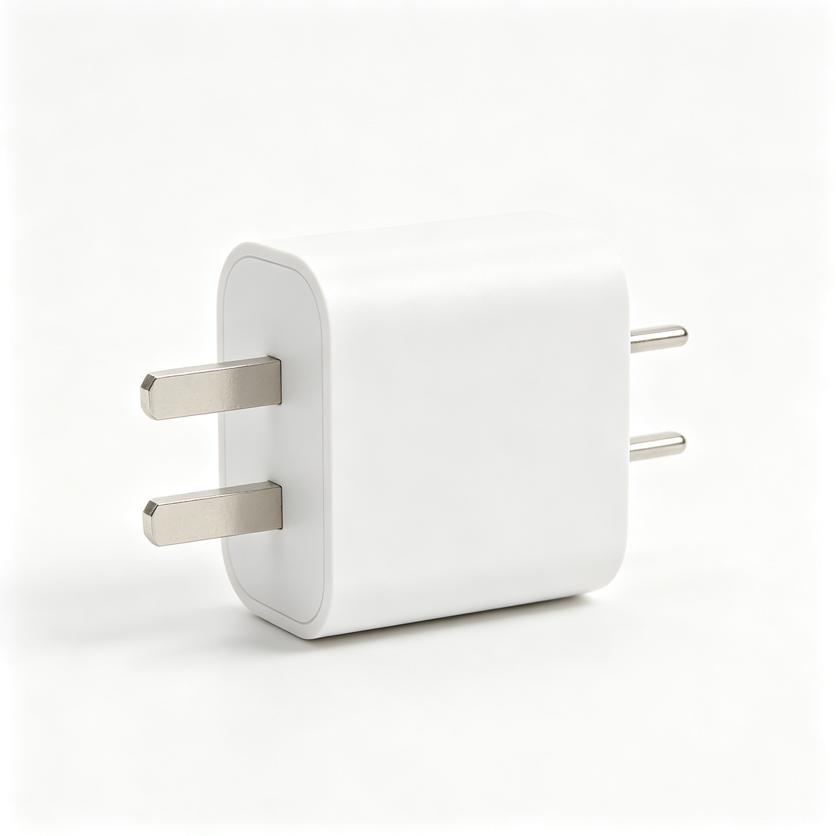 Compact Wall Power Adapter – White