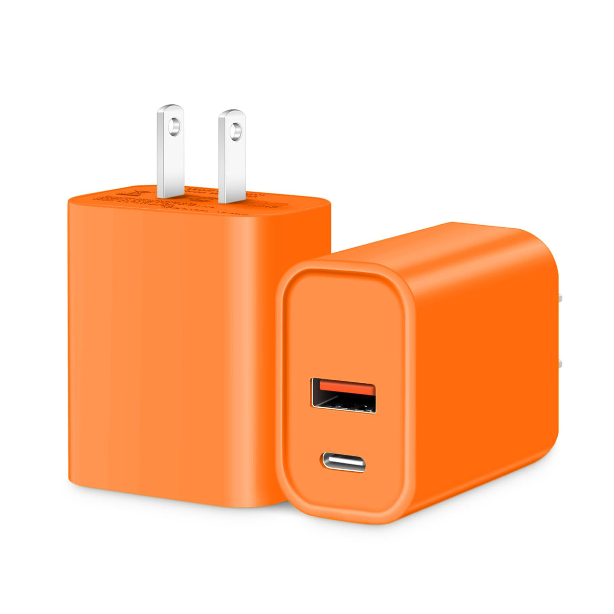 [4 Pack] 20W USB C Charger Block Fast Charging Multiport Adapter