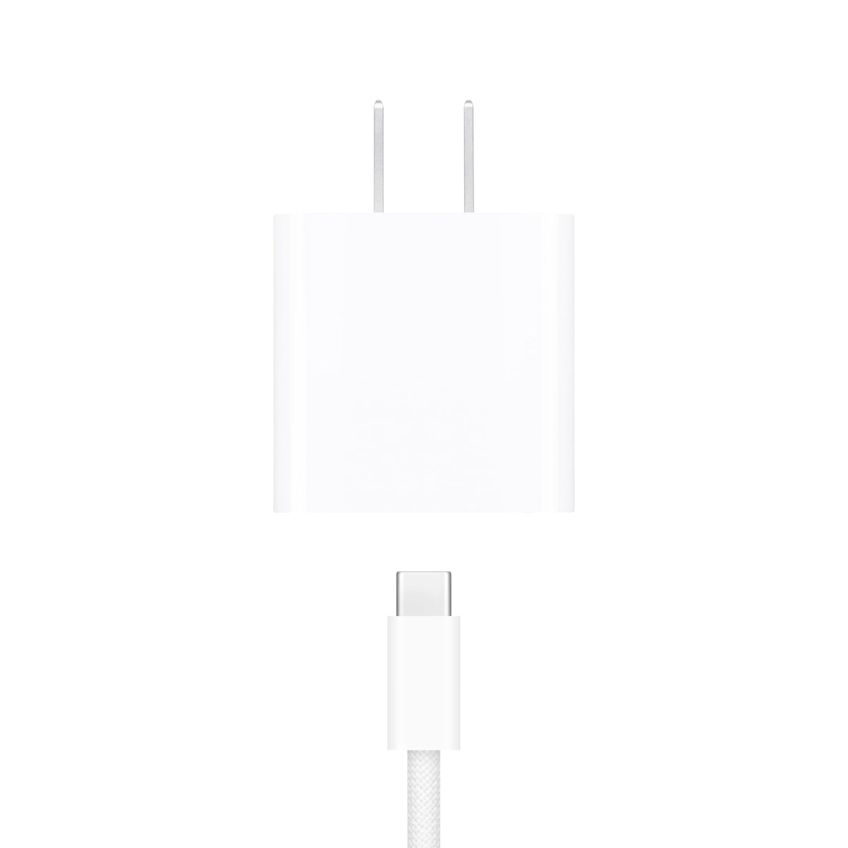 Apple 20W USB-C Compact Power Adapter: Fast and Convenient Charging, Type C Wall Charger