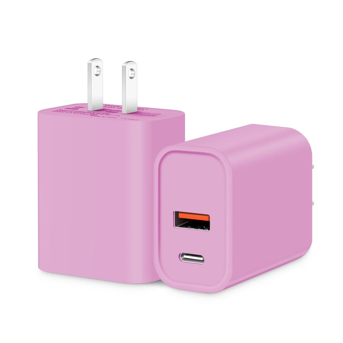 [4 Pack] 20W USB C Charger Block Fast Charging Multiport Adapter