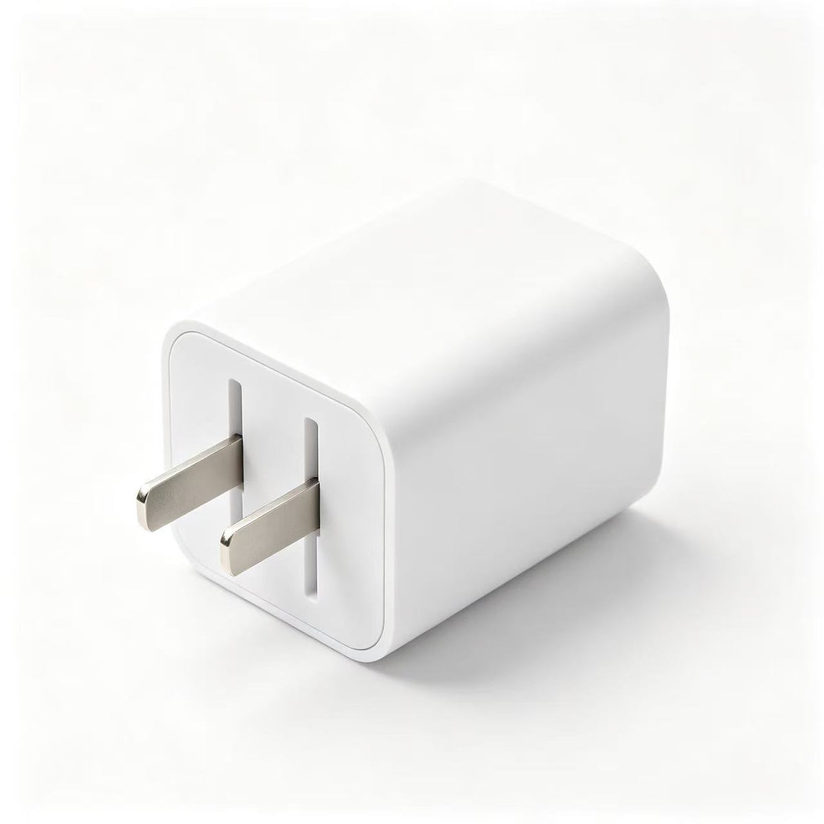 Compact Wall Power Adapter – White Classic