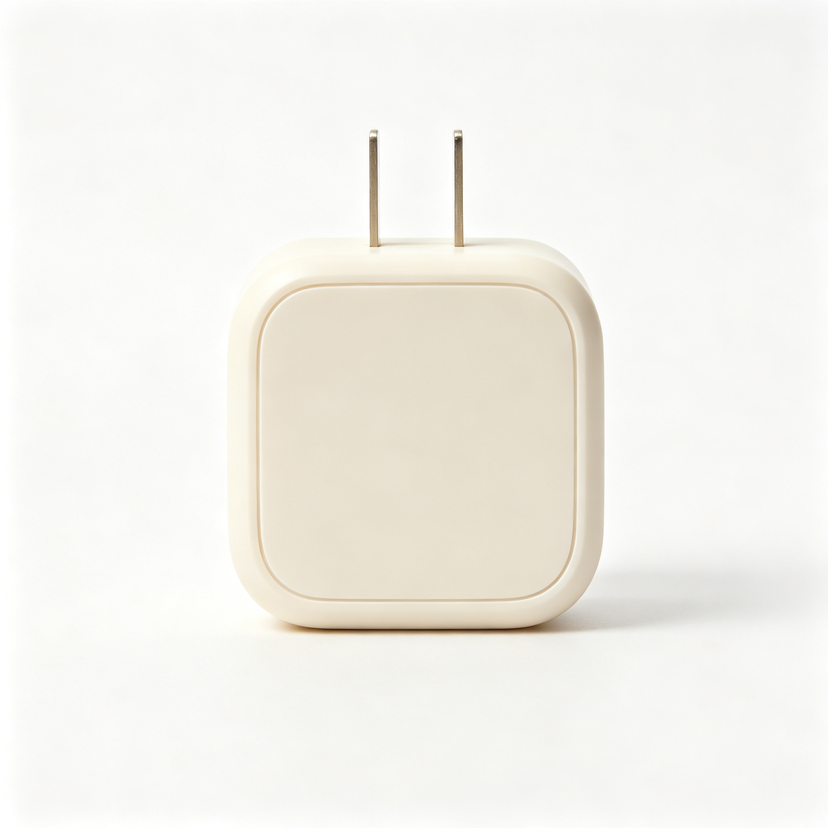 Compact Wall Power Adapter – Cream
